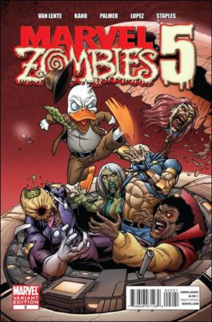 Marvel Zombies 5 issue 2-B 1:15 Spoiler Cover