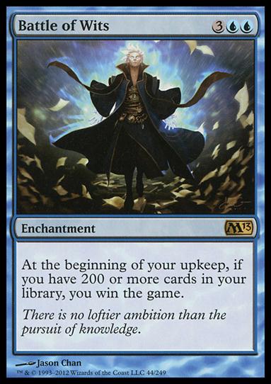 Magic the Gathering: 2013 Core Set (Base Set) card 44 Battle of Wits