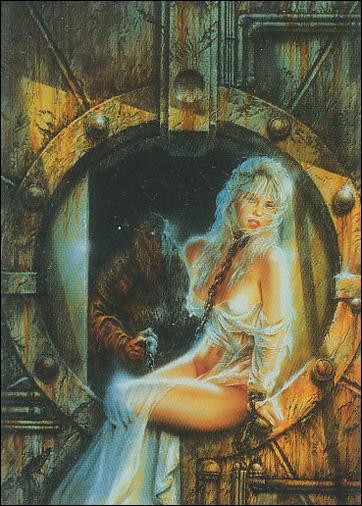 Royo: Secret Desires (Base Set) card 49 The Hand of Three Circles