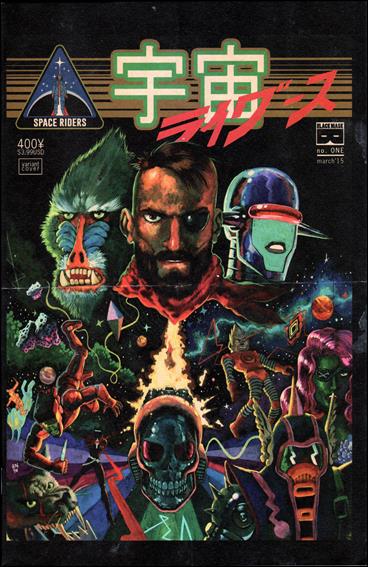Space Riders issue 1-B Ralph Niese Cover (2nd Printing)
