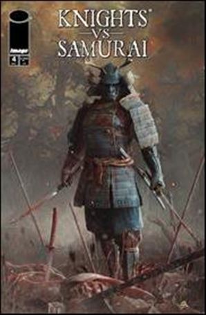 Knights vs Samurai issue 4-B Björn Barends Cover