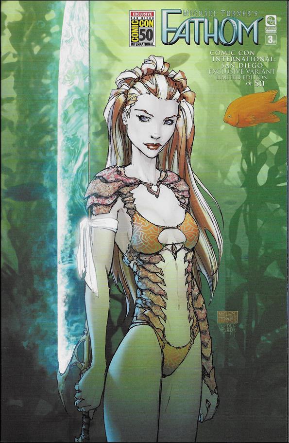 Fathom (2019) issue 3-E Michael Turner San Diego Comic Con 2019 Cover 1/50