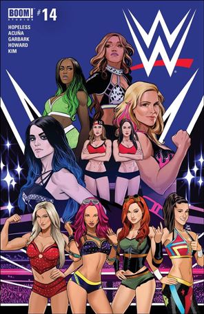 WWE issue 14 Dan Mora Cover