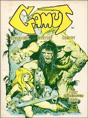 Gamut issue 1-B Two Color Error Cover