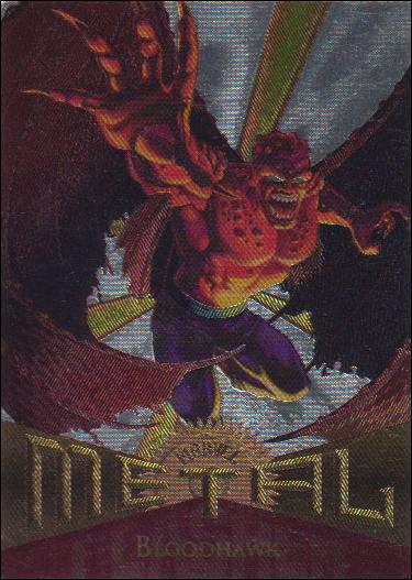 Marvel Metal (Parallel Flasher Set) card 43 Bloodhawk