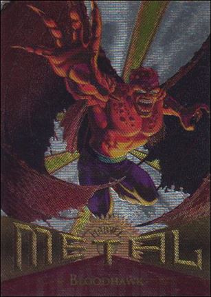 Marvel Metal (Parallel Flasher Set) card 43 Bloodhawk