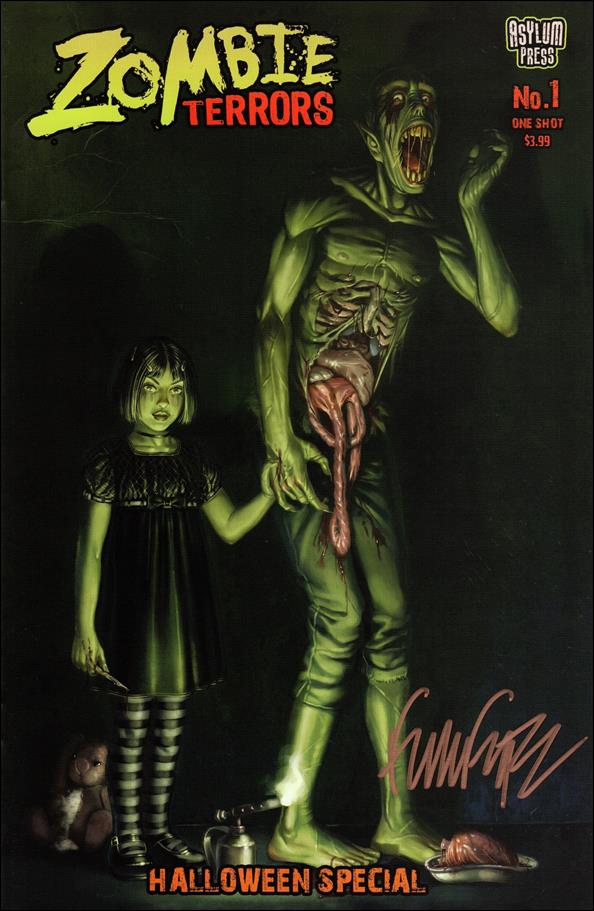 Zombie Terrors Halloween Special issue 1 Aly Fell Cover