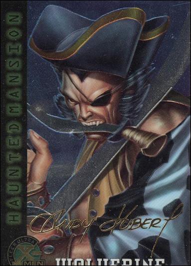 1996 Fleer Ultra X-Men All Chromium (Gold Signature Parallel Base Set) card 99 Wolverine