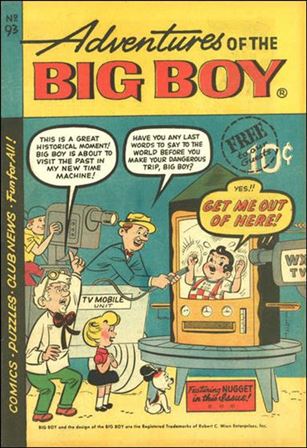 Adventures of the Big Boy issue 93-B West Coast Cover