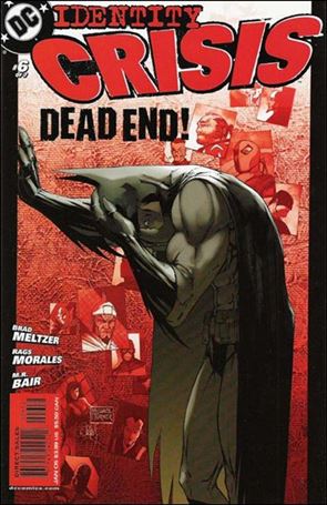 Identity Crisis issue 6-B Red Cover (2nd Printing)