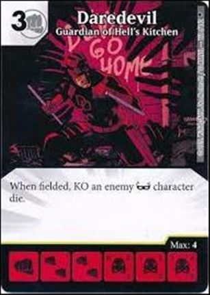 Marvel Dice Masters Age of Ultron  card 111 Daredevil: Guardian of Hell's Kitchen