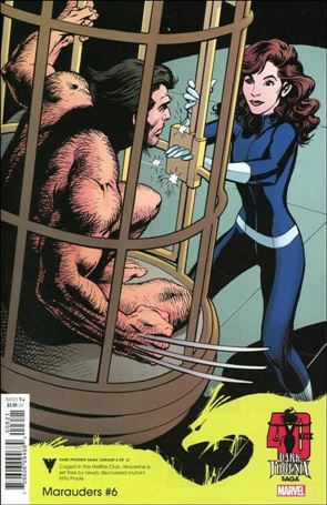 Marauders (2019) issue 6-B Alan Davis Dark Phoenix 40th Cover