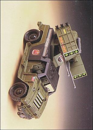 G.I. Joe 30th Salute (Base Set) card 66 Air Defense Vehicle