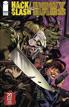 Hack/Slash / Body Bags issue 2-B Kalman Andrasofszky Cover