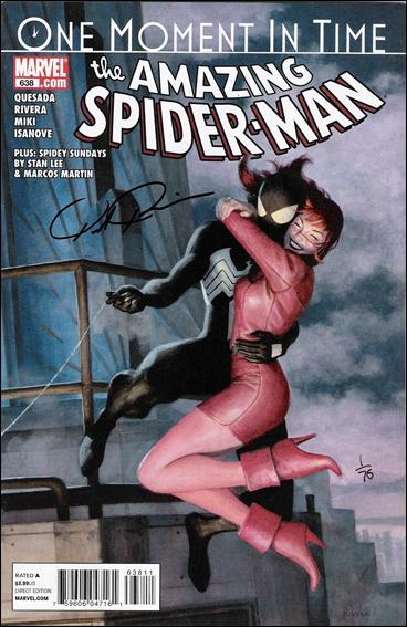 Amazing Spider-Man (1963) issue 638-F DF Paulo Rivera Signed Cover 1/75