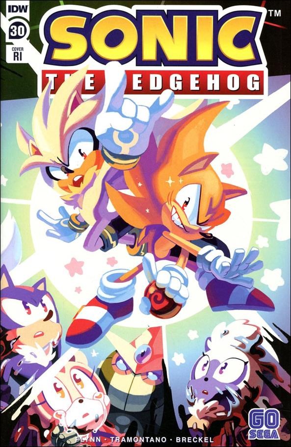 Sonic the Hedgehog (2018) issue 30-C Nathalie Fourdraine 1:10 Cover