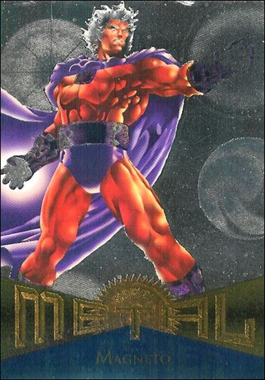 Marvel Metal (Parallel Flasher Set) card 104 Magneto