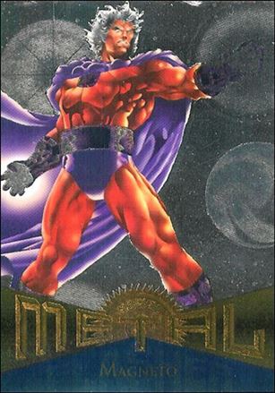 Marvel Metal (Parallel Flasher Set) card 104 Magneto