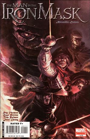 Marvel Illustrated: The Man in the Iron Mask Cover Image 1