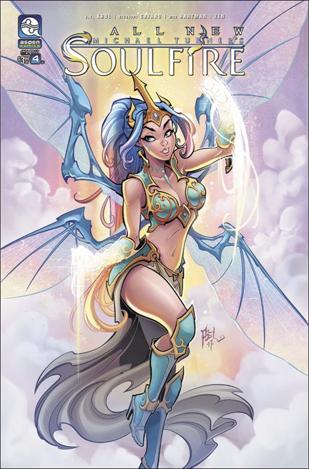 All-New Michael Turner's Soulfire issue 4-C Martin Abel Cover