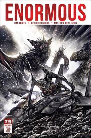 Enormous (2014) issue 4 Mehdi Cheggour Cover