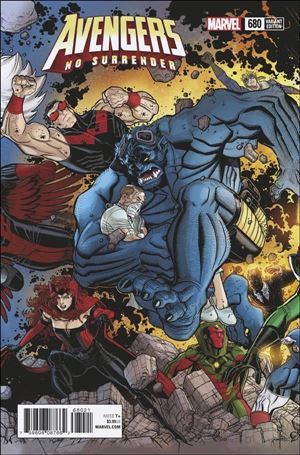 Avengers (1963) issue 680-B Nick Bradshaw 1:25 Cover
