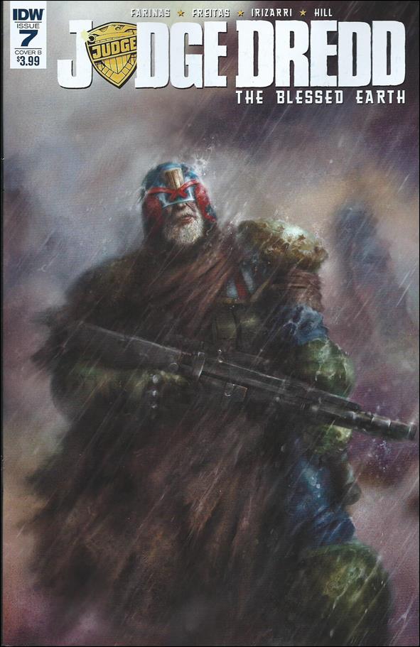 Judge Dredd: The Blessed Earth issue 7-B Nick Percival Cover