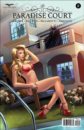 Paradise Court issue 2-C Allan Otero Cover