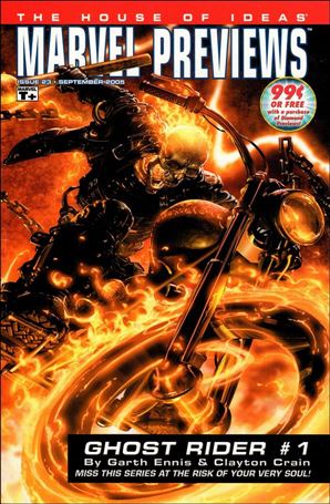 Marvel Previews (2003) issue 23 Flipbook w/ John Romita Jr. Sentry Cover