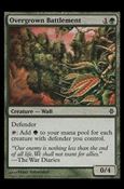 Magic the Gathering: Rise of the Eldrazi (Base Set) card 203 Overgrown Battlement