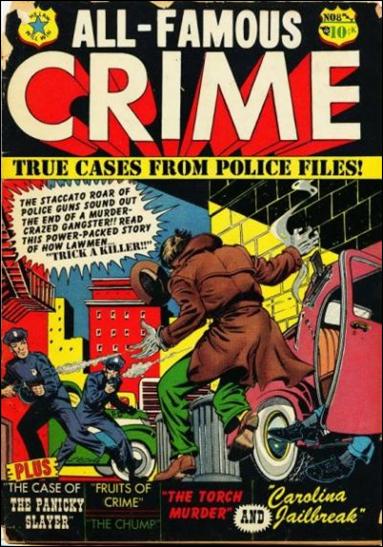 All-Famous Crime issue '8' #8 on Cover