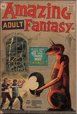 Amazing Adult Fantasy issue 10-B UK Price Cover