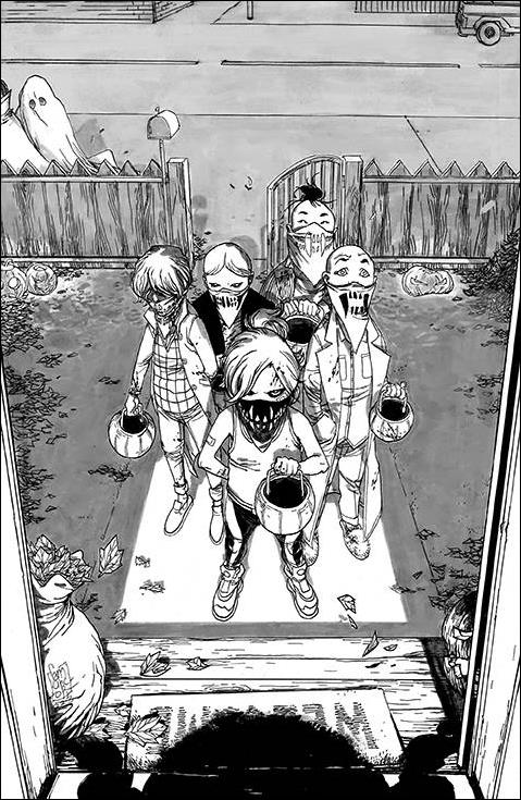 Something is Killing the Children issue 34-C Giuseppe Camuncoli 1:25 B&W Cover