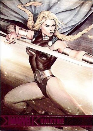 Marvel Greatest Heroes (Base Set) card 75 Valkyrie