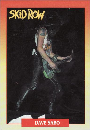 Rock Cards (Base Set) card 128 Dave Sabo
