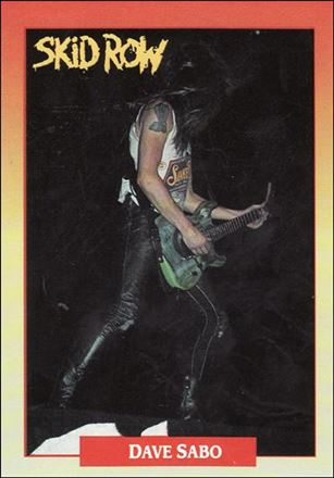 Rock Cards (Base Set) card 128 Dave Sabo
