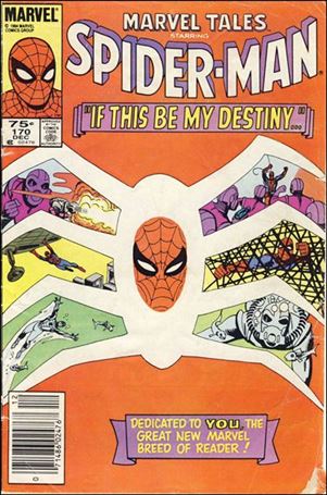 Marvel Tales (1966) issue 170-B Canadian Price Cover