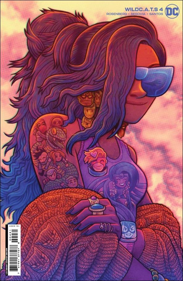 WildC.A.T.s (2022) issue 4-C Dan Hipp 1:25 Cardstock Cover