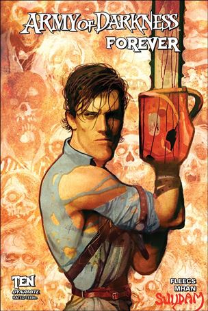Army of Darkness Forever issue 10-B Arthur Suydam Cover