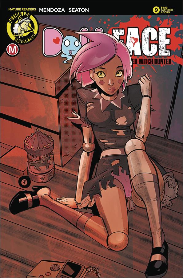 Dollface issue 9-F Bill McKay Tattered & Torn Cover