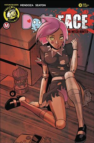 Dollface issue 9-F Bill McKay Tattered & Torn Cover