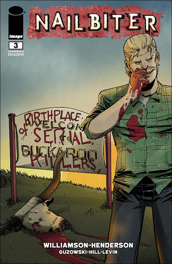 Nailbiter issue 3-B Mike Henderson SDCC Cover