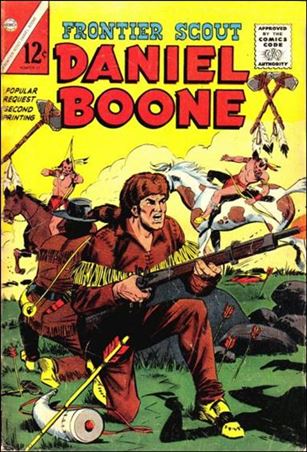 Frontier Scout, Daniel Boone Cover Image 1