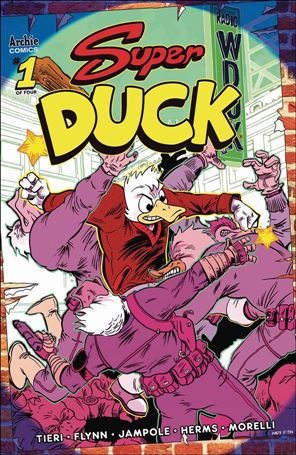 Super Duck issue 1-C Andy Fish Cover