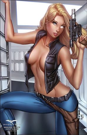 Robyn Hood: The Hunt issue 5-E Mike DeBalfo Cosplay Cover 1/350