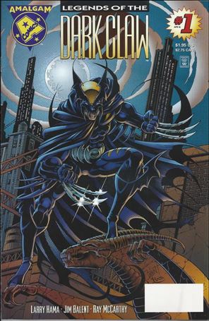 Legends of the Dark Claw issue 1-D Blank UPC Box Cover