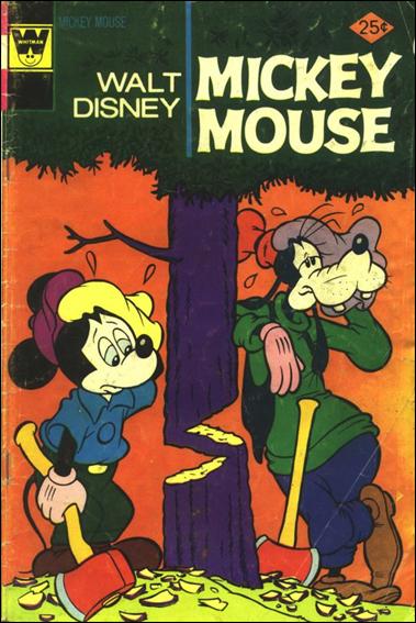 Walt Disney's Mickey Mouse issue 154-B Whitman Cover