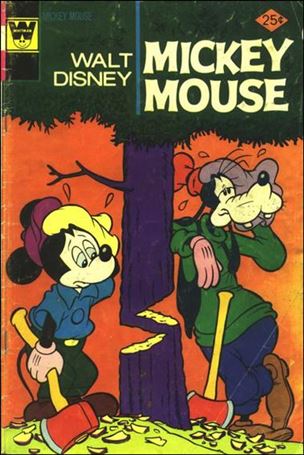 Walt Disney's Mickey Mouse issue 154-B Whitman Cover