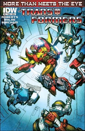 Transformers: More Than Meets the Eye (2012) issue 21 Alex Milne Cover