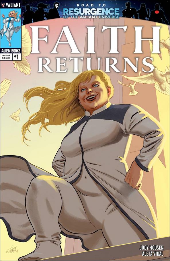 Faith Returns issue 1 Luca Erbetta Cover